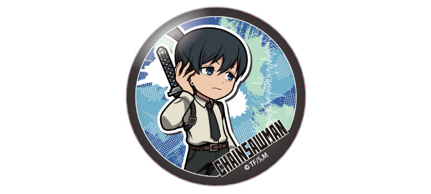 早川アキ チェンソーマン 缶バッジ サンキューマート チェンソーマン