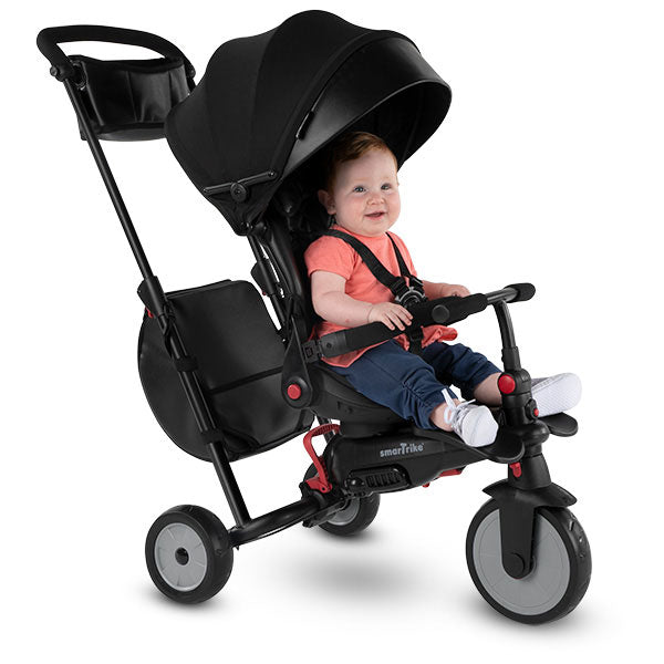 スマートトライク STR7 アーバンブラック 折り畳み 三輪車 折りたたみ