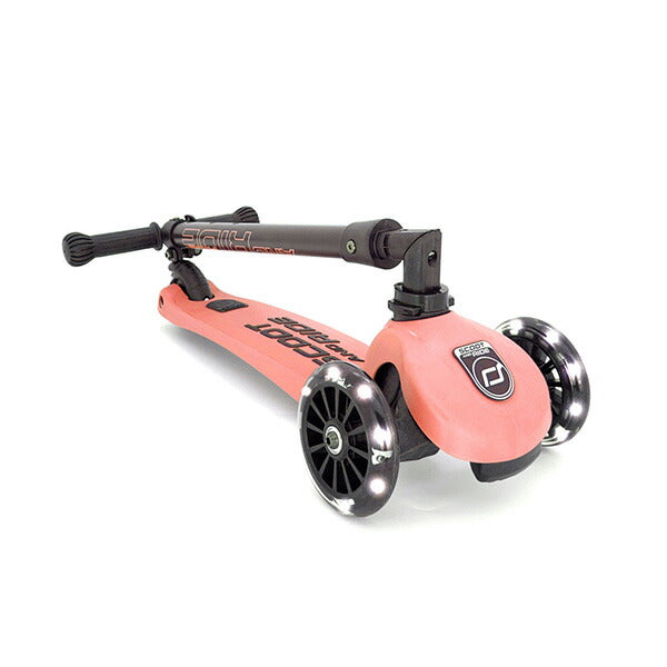 スクート＆ライド ハイウェイキック3LED ピーチ スクートアンドライド