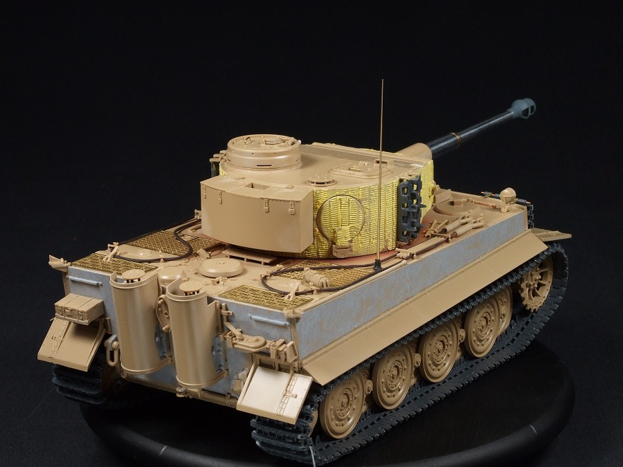 ジオラマ ティーガー1 ティーガーI フェールマン戦隊 F01号車/ 戦車