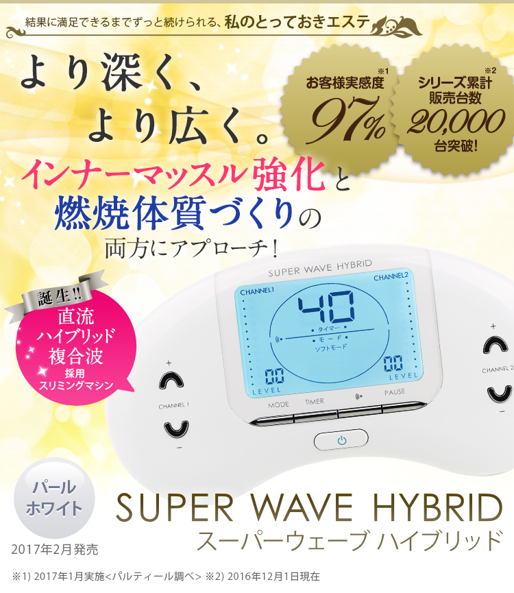SUPER WAVE J SURE LINE 2 セット SUPER WAVE HYBRID・SURE LINE2セット