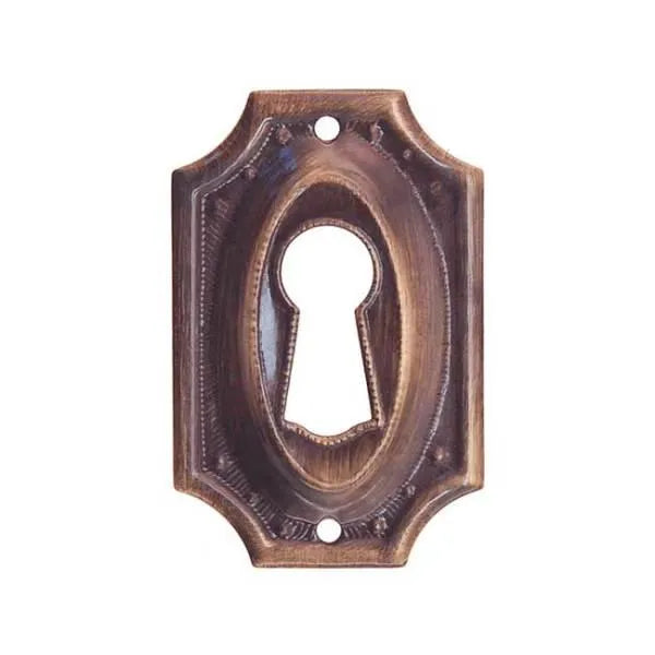 Antique Sheraton Keyhole Covers