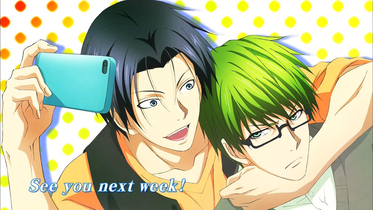 susuki_Mk2: 「黒子のバスケ」第56話エンドカード 高尾＆緑間ーーー