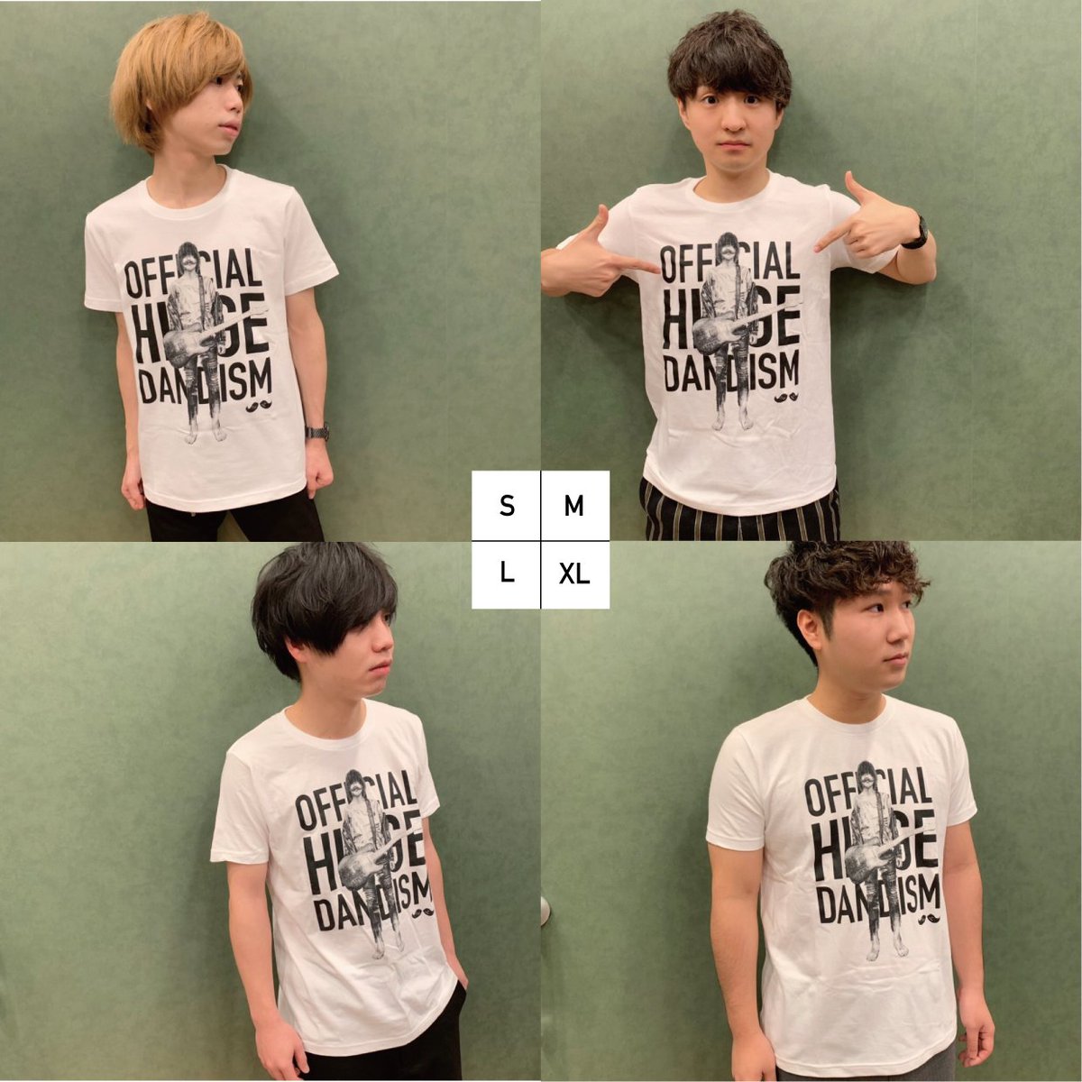 Official髭男dism 髭男犬猫TシャツMサイズラバーバンド