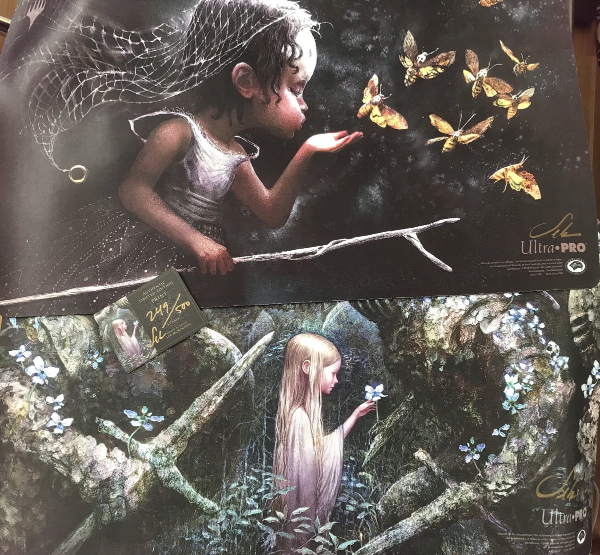 希少】アミナトゥの占い Seb McKinnon プレイマット mtg 希少