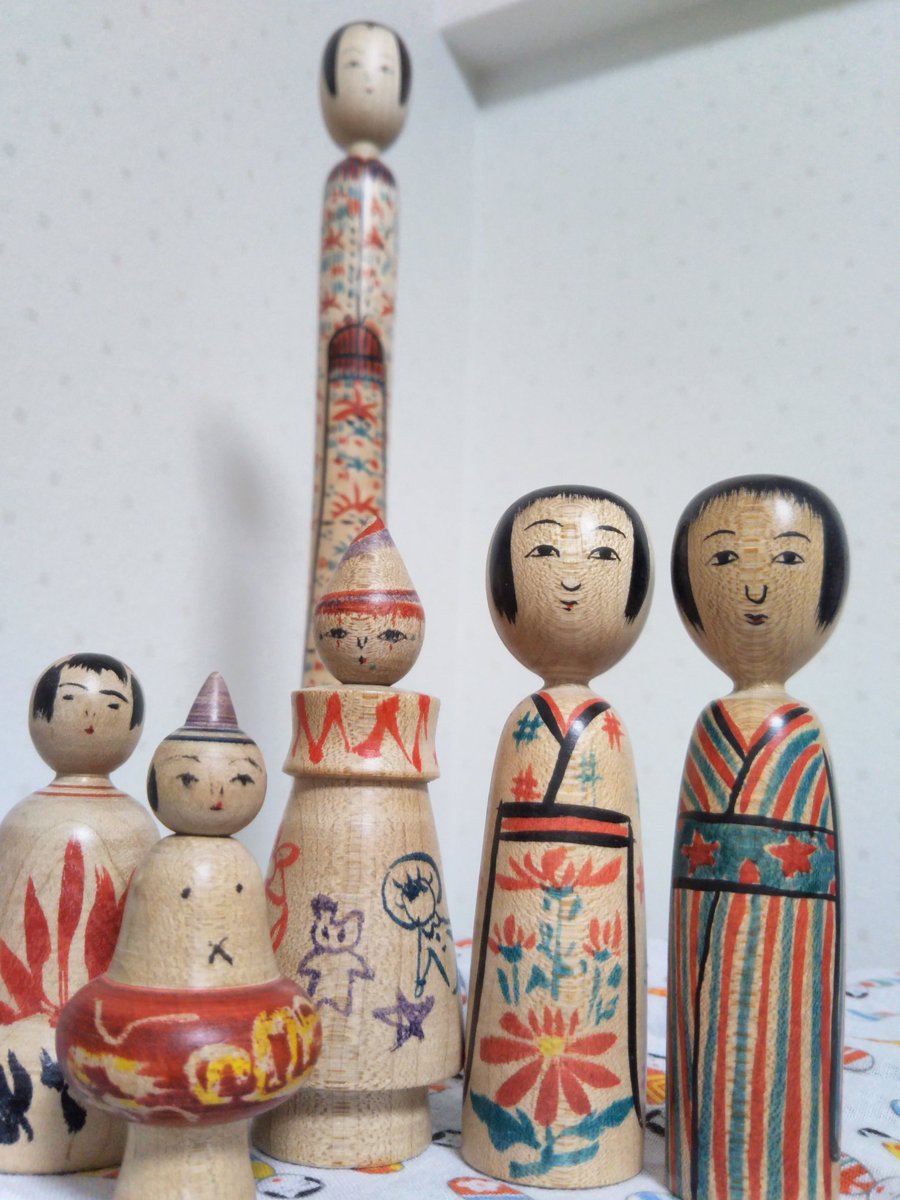 木地山こけし は#村井美樹 さん(@mikimurai )と3年前にこけし旅に行き