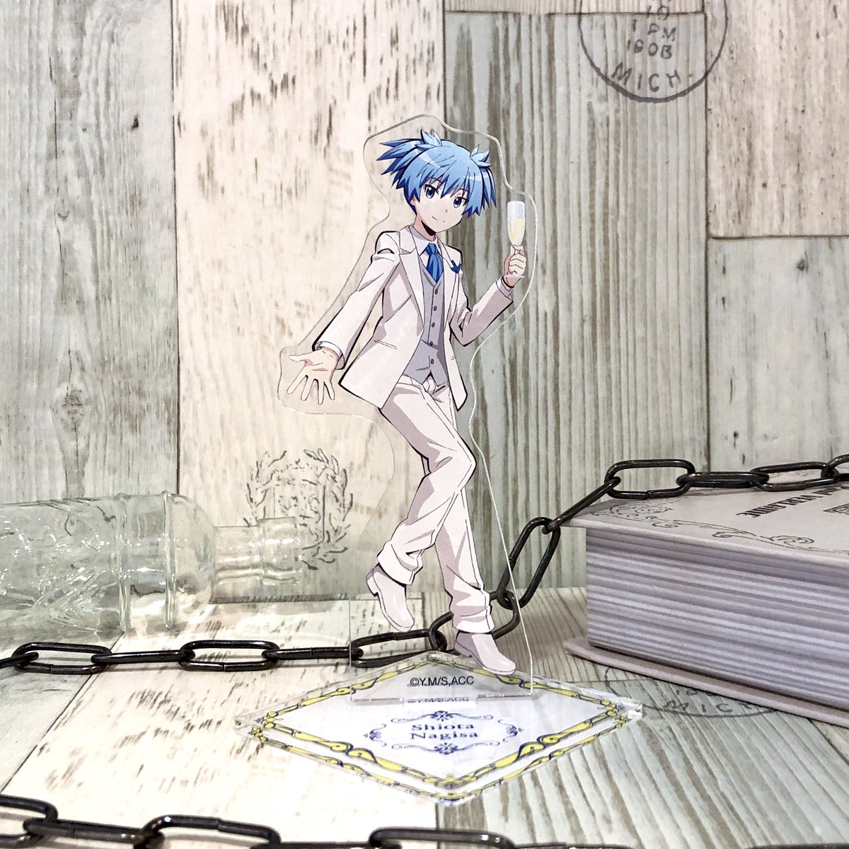 暗殺教室 くじ引き堂 S賞 潮田渚 選べる特大布ポスター ナギサ 暗殺