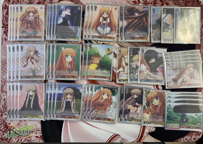 ヴァイスシュヴァルツ rewrite デッキパーツ 1～2枚20円 ヴァイス