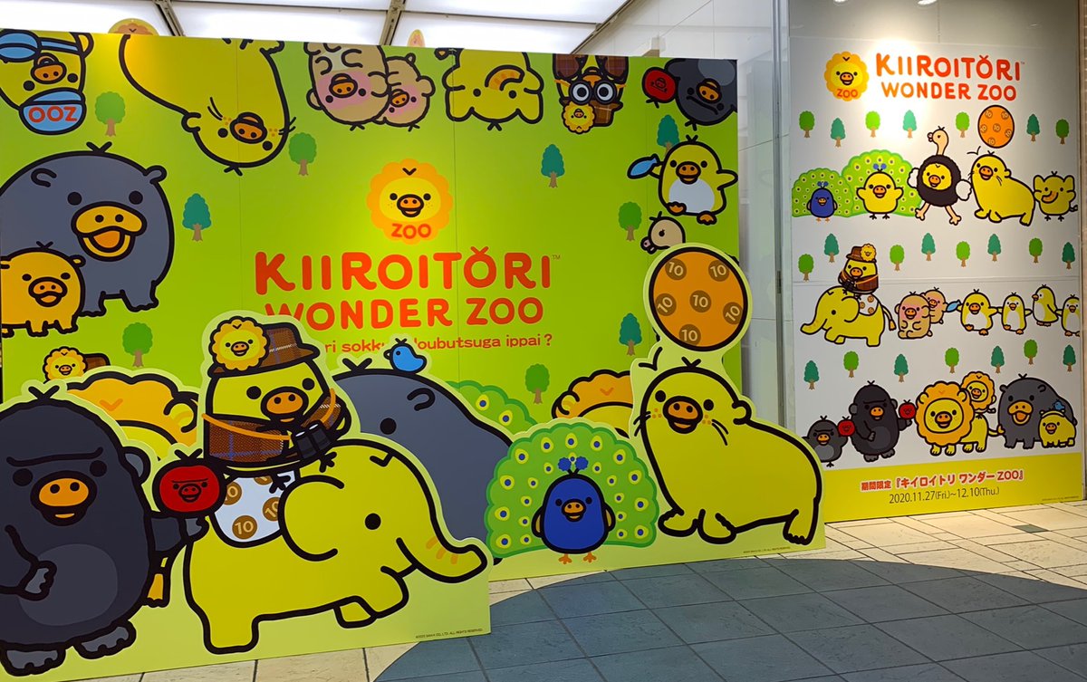 リラックマ ストア 限定 キイロイトリ ワンダー ZOO 鳥になりきり