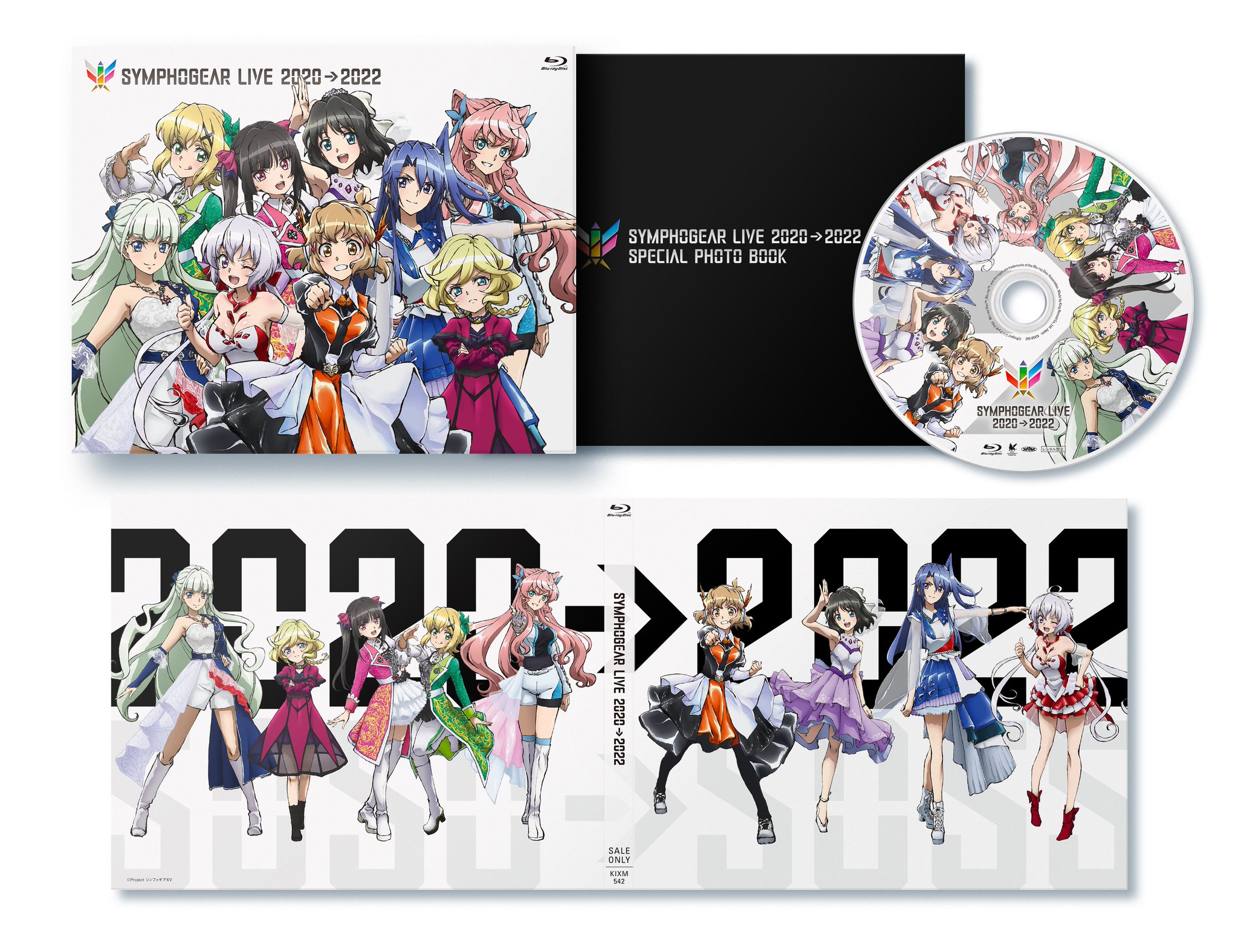 Blu-ray&DVD シンフォギアライブ2020→2022 【未開封】 戦姫絶唱