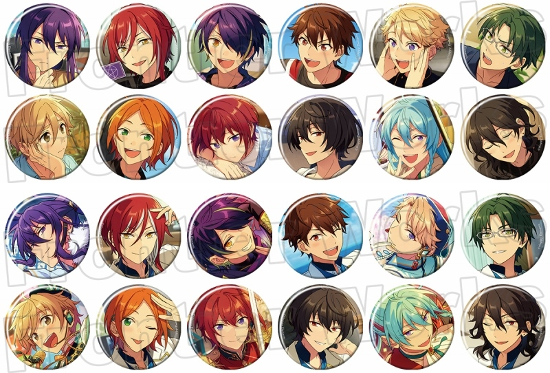 あんスタ 鳴上嵐 スカウト缶バッジ 89点 あんスタ 鳴上嵐 スカウト缶