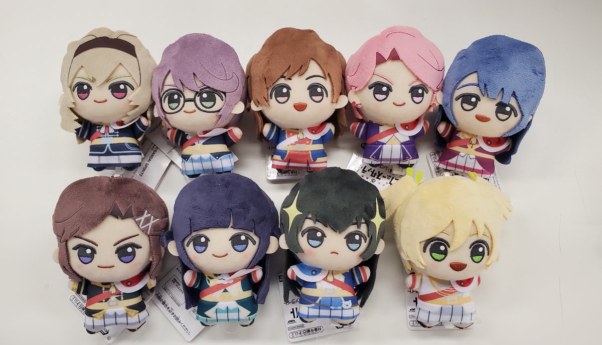 レヴュースタァライト ちびぐるみ 全9種 セット namco 少女歌劇