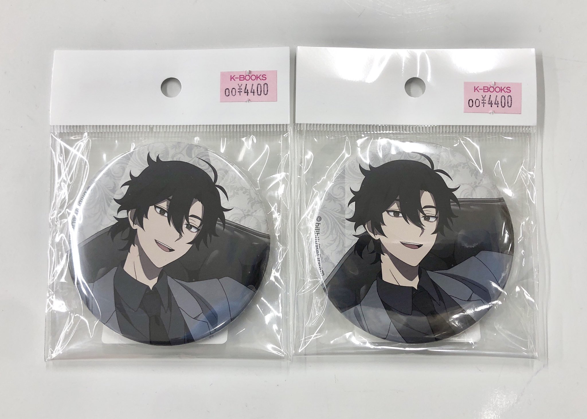 時光代理人 くじ引き堂 おまけ ハート型缶バッジ 時光代理人 くじ引き