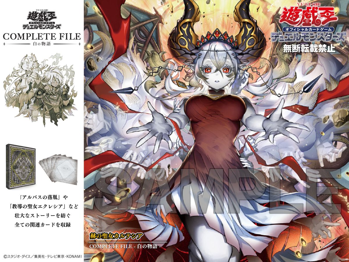 遊戯王 COMPLETE FILE 白の物語 25周年記念 遊戯王】 COMPLETE FILE 白