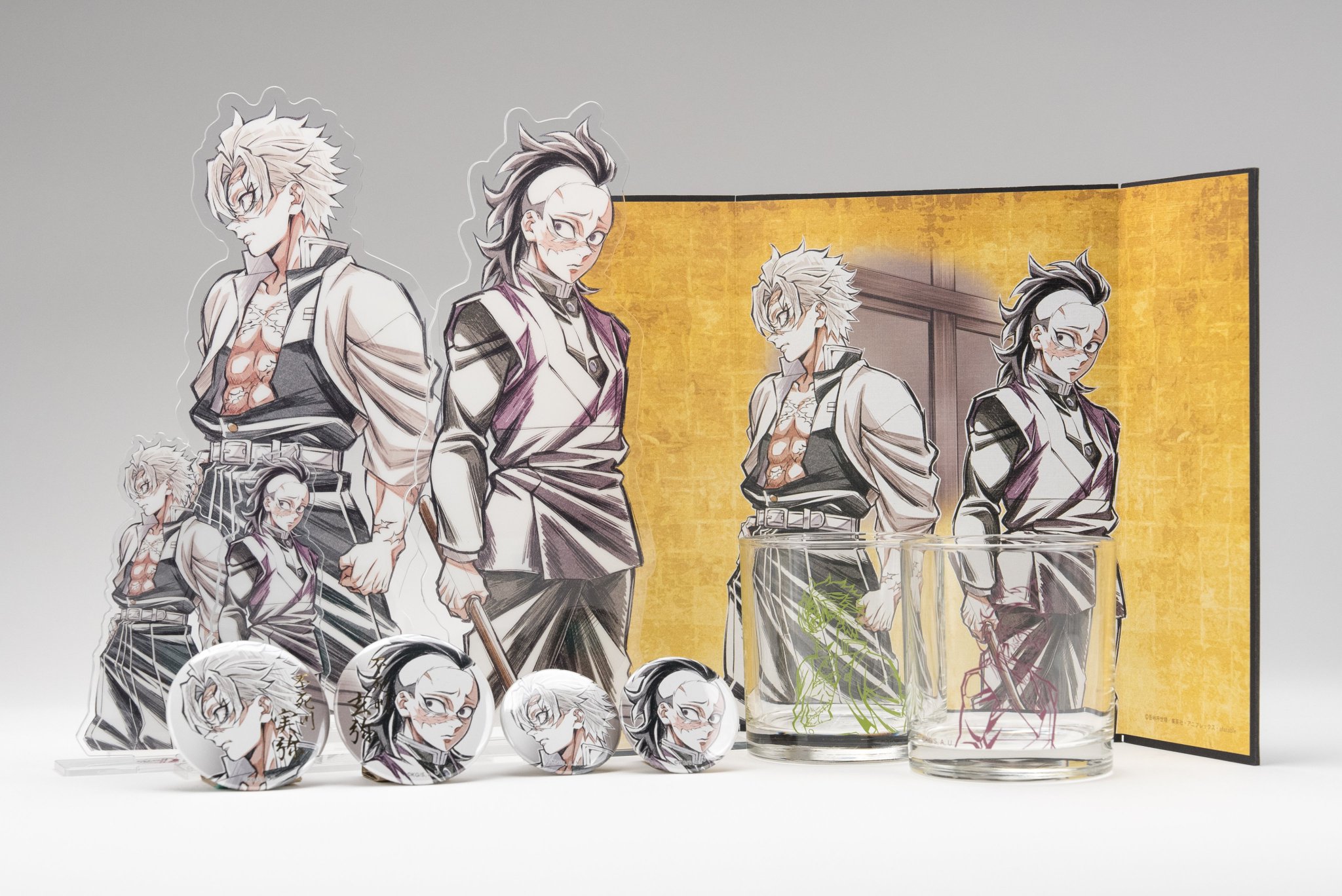 鬼滅の刃 webshopくじ 柱描き下ろしイラスト柱稽古編 F賞缶