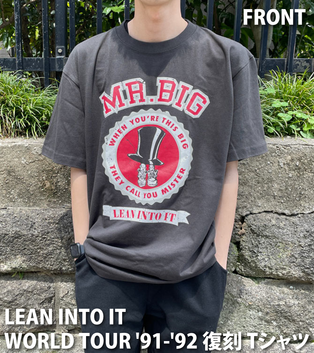ミスター・ビッグ】新アイテム発売！ 本日ご紹介するのは『LEAN INTO
