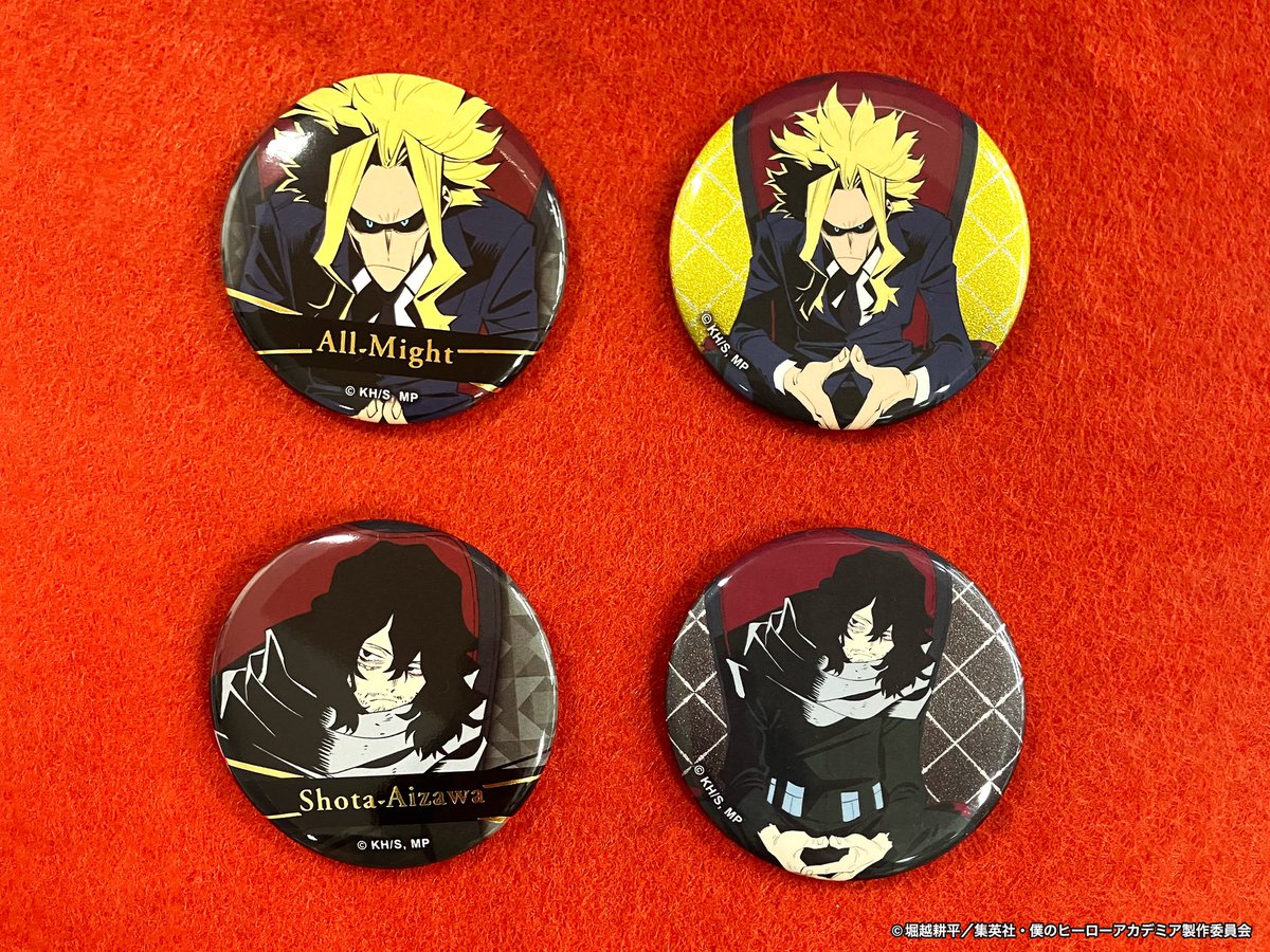 ヒロアカ 相澤消太 缶バ＆ホルダー 35点 相澤消太 イレイザーヘッド