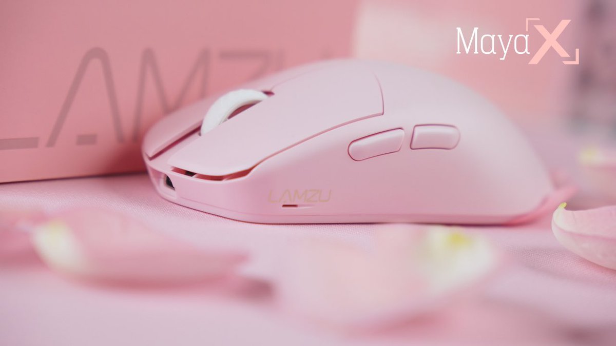 pink X MAYA マウス・トラックボール Lamzu