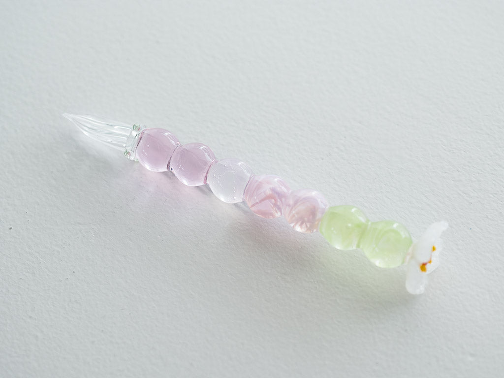HASEガラス工房 オカモトヤ すずのね キャラバン限定 ガラスペン レア