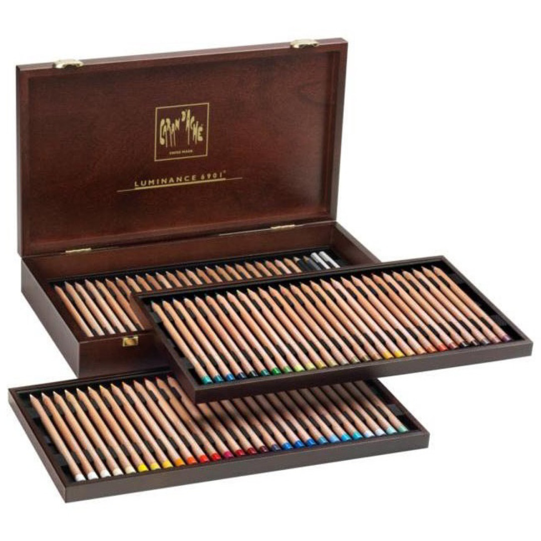 Caran d'Ache Luminance 6901 76-set Wooden box | Pen Store