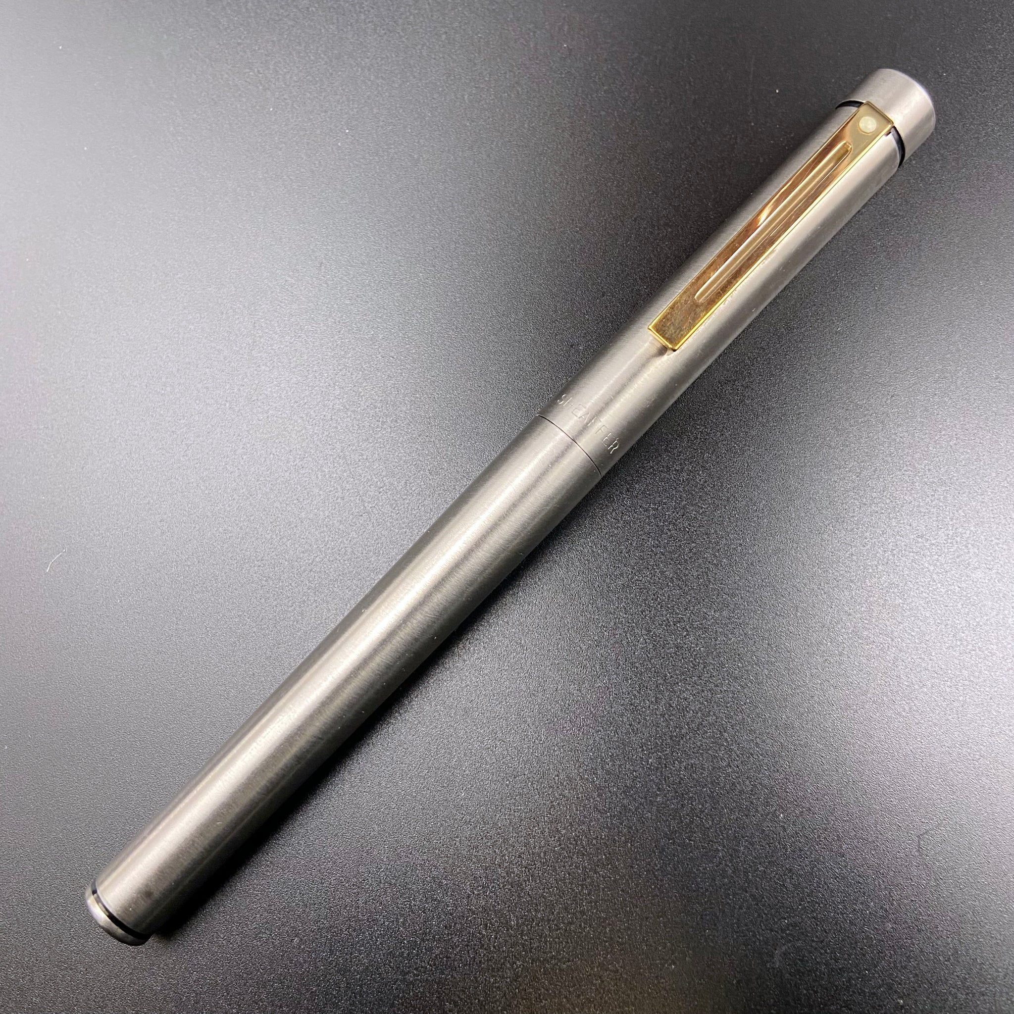 Sheaffer Targa, Brushed Stainless Steel, 1001xg