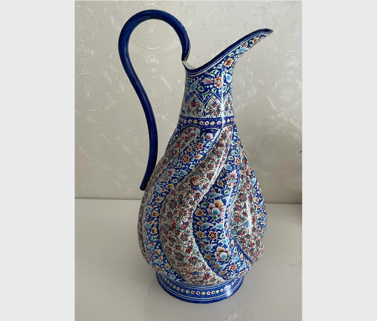 ミナカリ キャンディディッシュ＆プレート 金属製 ペルシャ 細密画