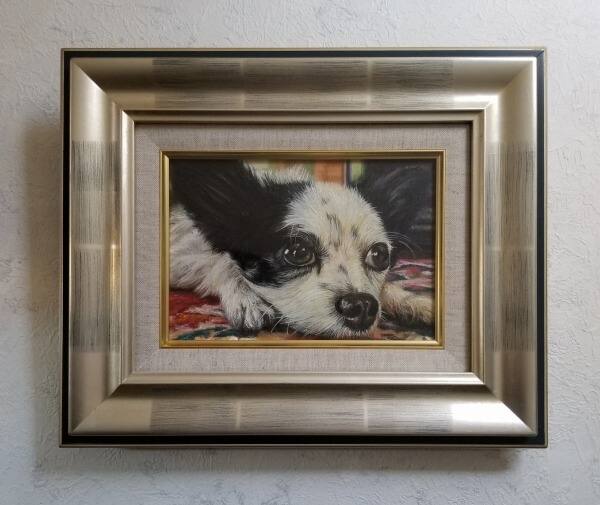 油絵 専用 微笑む優しい犬 油絵 専用 微笑む優しい犬 油絵 専用 微笑む