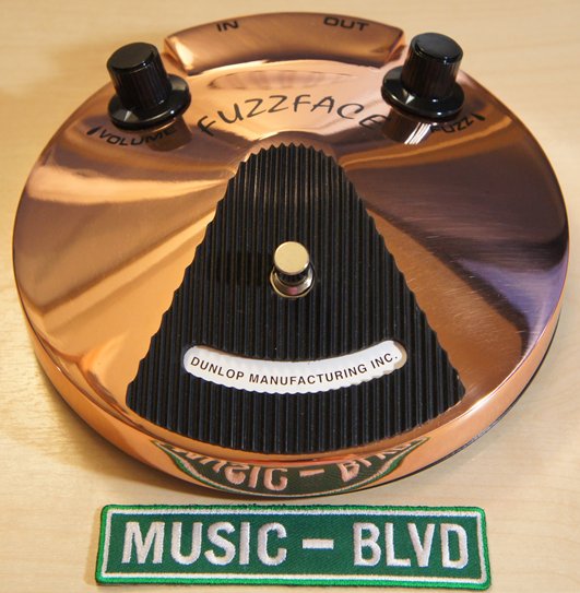 Dunlop JBF3 Joe Bonamassa Fuzz Face Guitar Effects Pedal - Music