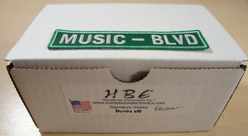 ギター HBE Detox EQ Paul Gilbert Signature HomeBrew Electronics