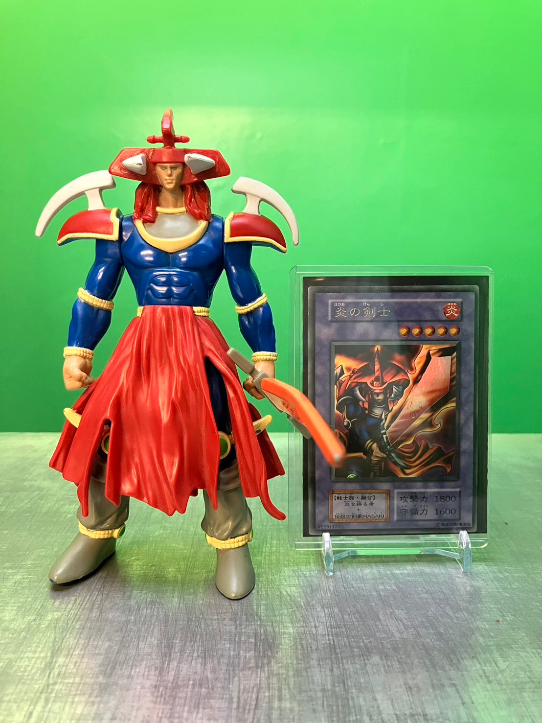 Mattel・Yu Gi Oh!・Flame Swordsman・Metal Figure / マテル・遊戯王