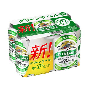 キリン 麒麟 淡麗 グリーンラベル 6缶パック 350X6 x4 | 激安の新品
