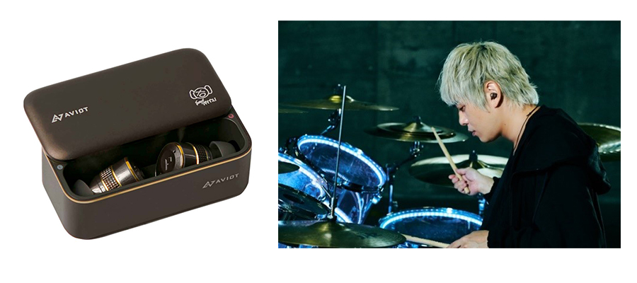 凛として時雨」ピエール中野氏コラボレーションイヤホン第3弾発売決定