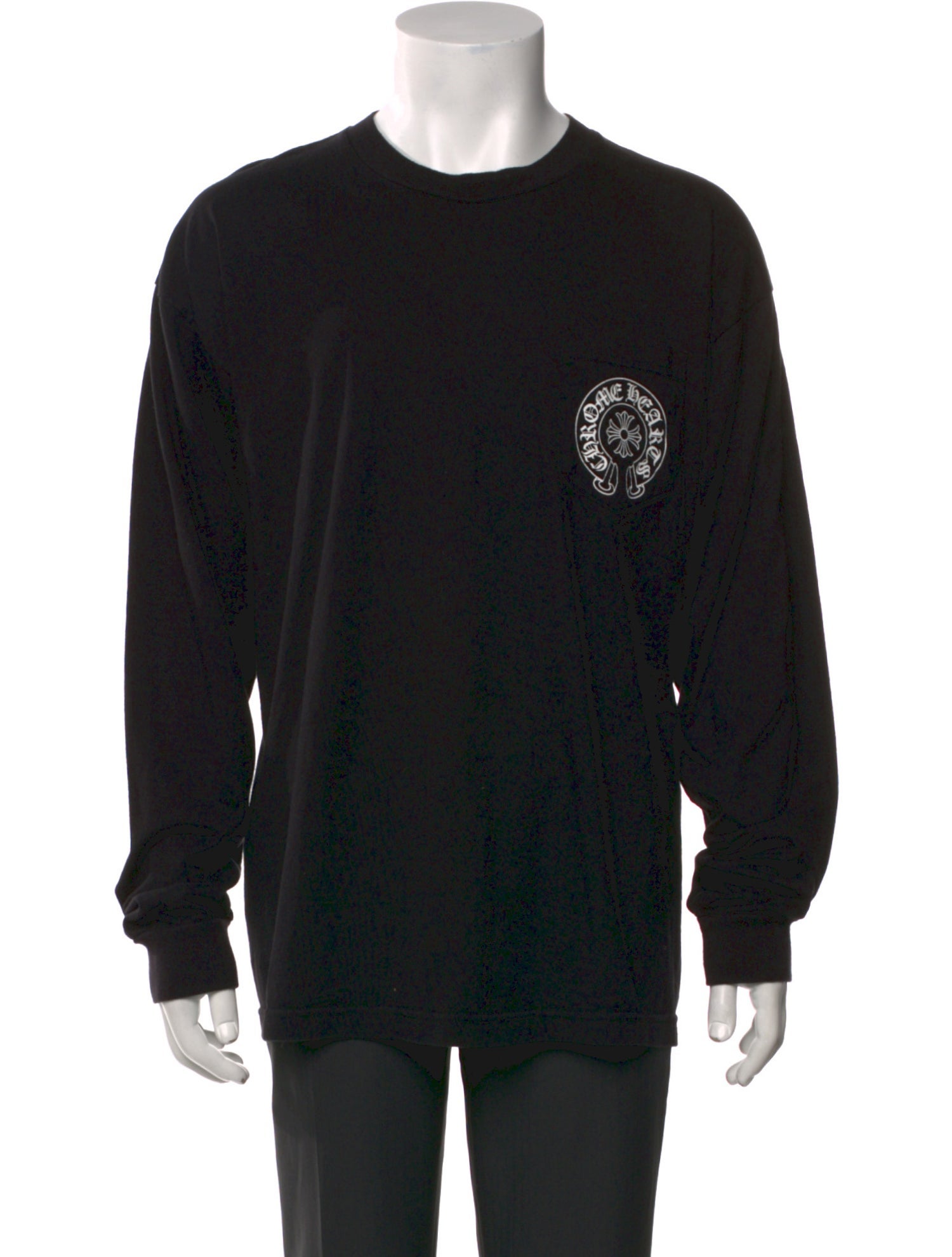 Chrome Hearts 18 Avenue Montaigne Graphic Print T-Shirt - Black T