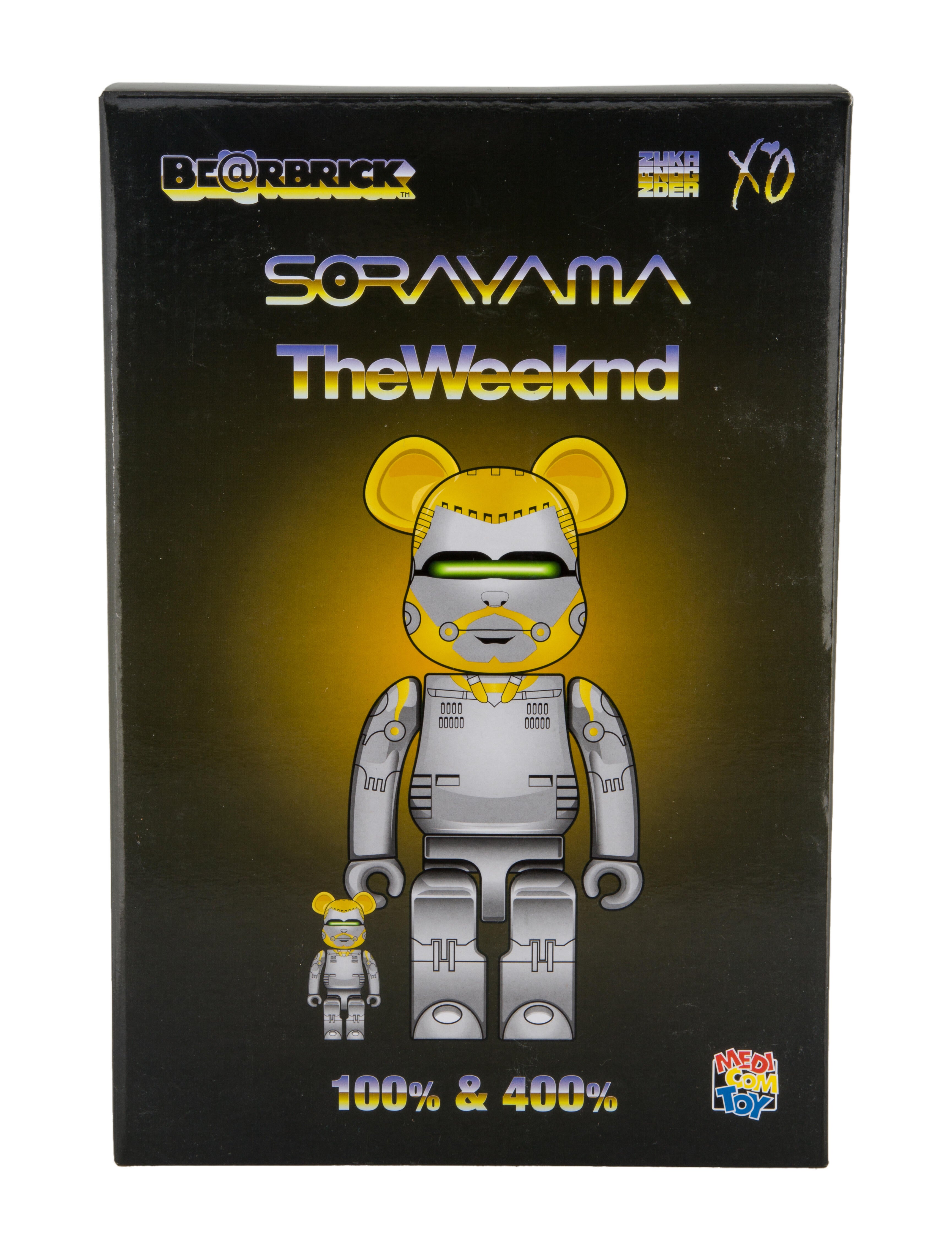 BE@RBRICK SORAYAMA × THE WEEKND 1000％
