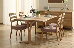 食堂テーブル（4本脚） DF5204E000 | ダイニングテーブル | 家具を