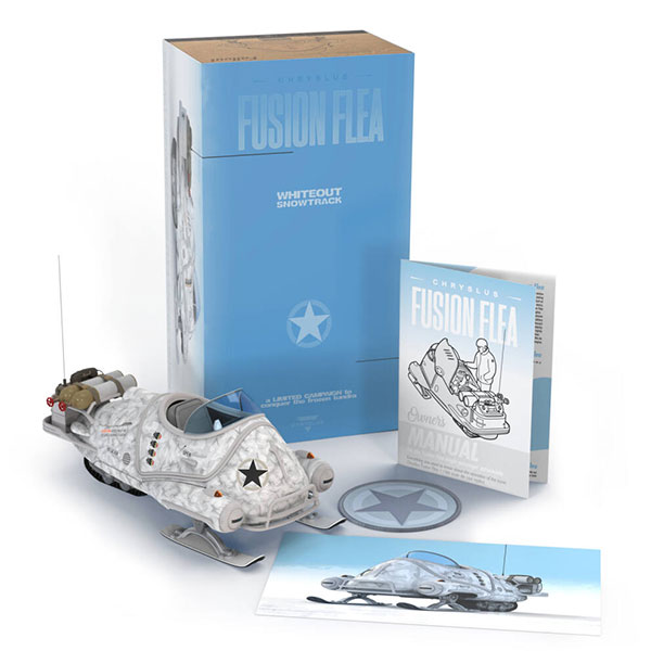FALLOUT（フォールアウト） Whiteout Snowtrack Flea Die-Cast Replica 1個