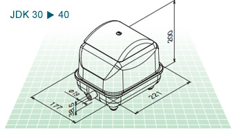 大晃機械工業JDKシリーズ：ポンプ・ブロワ製品 | ポンプブロワ.jp