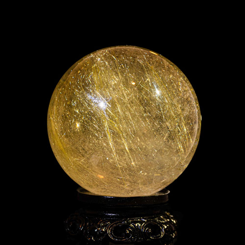 ✨ルチルクォーツ(スフィア41㎜、フリーカット56ミリ) ✨ルチル