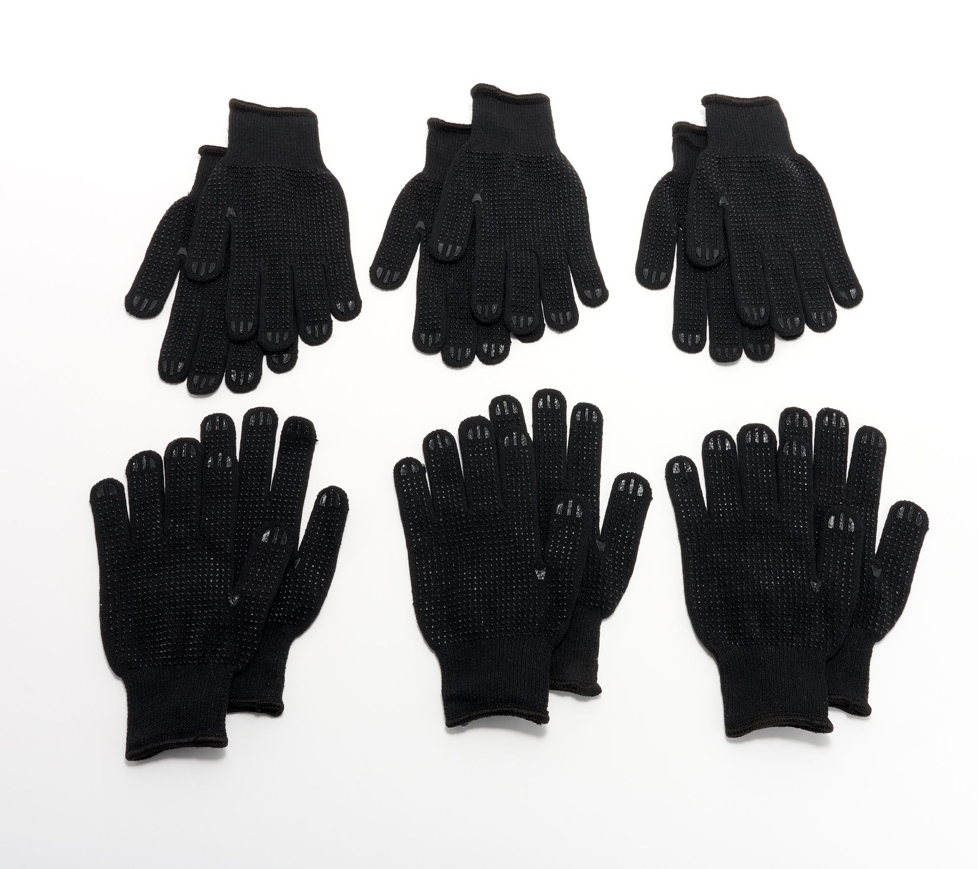 Martha Stewart Set of 6 Dual Sided Gardening Gloves - QVC.com