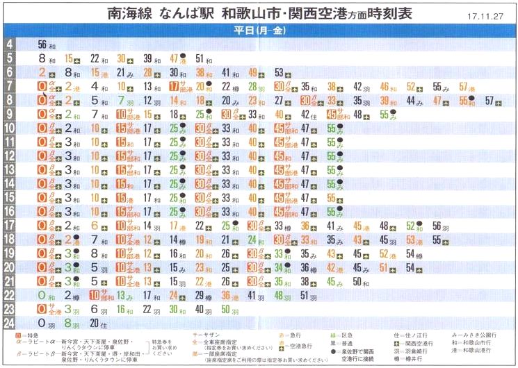 o*a様 【平成20年頃】JR西日本駅別ポケット時刻表 きのくに線阪和線