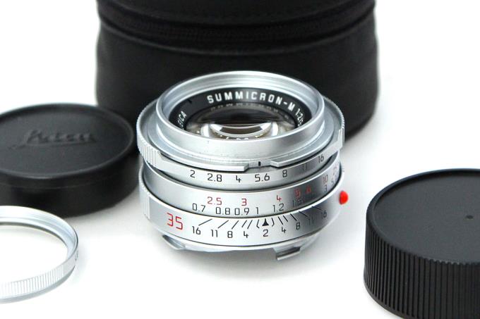 Summicron-M 35mm F2 旧ASPH 第4世代 7枚玉 シルバー γH806-3V1A