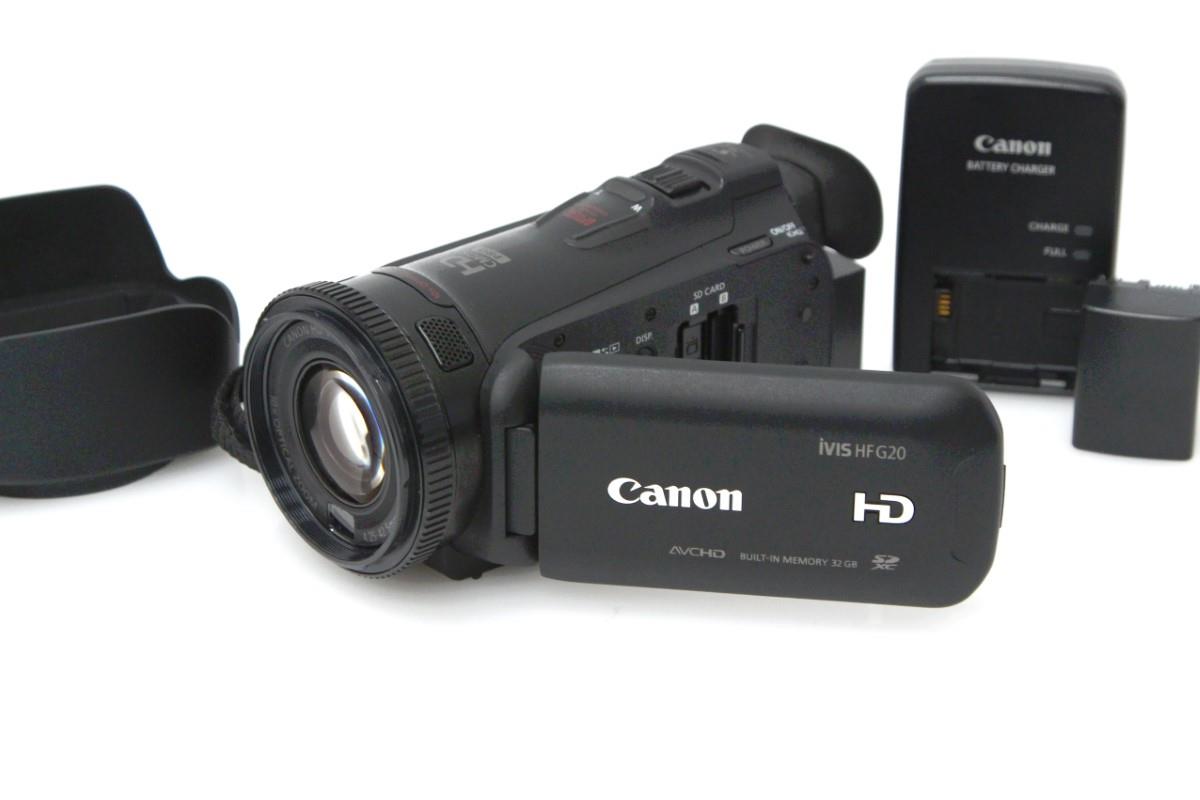 Canon デジタルビデオカメラiVIS HF G20 付属品 映像難有り 値下 Canon