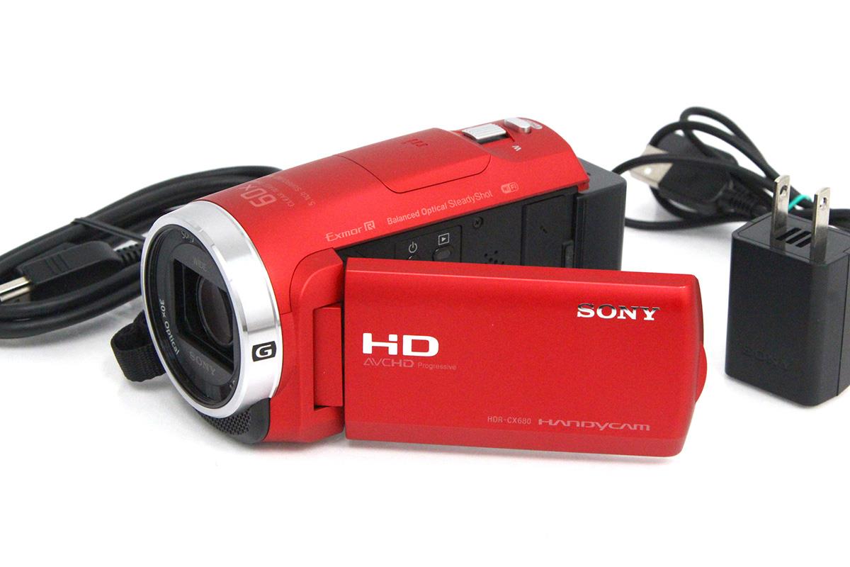 SONY HDR-CX180 ビデオカメラ レッド 本体 HDR-CX180 商品の写真