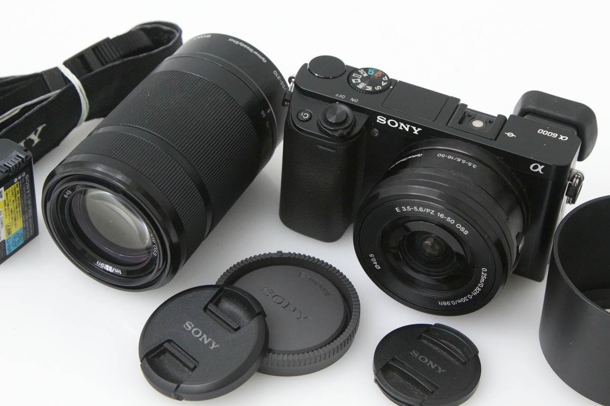 普通レンズジャンク品】SONY α6000 レンズ交換式デジタル一眼レフ