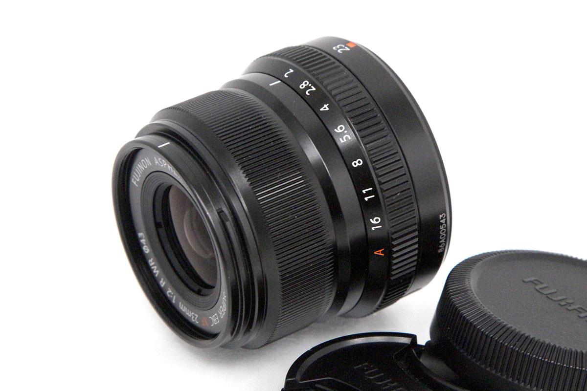 中古美品 FUJINON XF 23mm F2 WR 別売フード付き フジノンレンズ