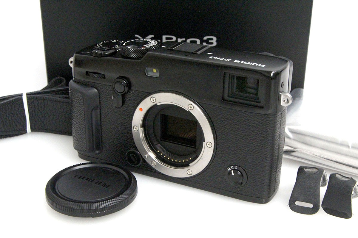 FUJIFILM X-Pro3 ボディ ブラック シャッター回数約4700回以下 γA4136