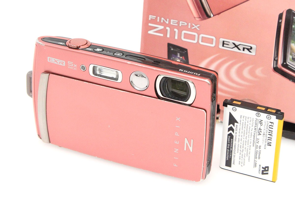 FinePix Z1100EXR [コーラルピンク] （純正予備バッテリー付属） CA01