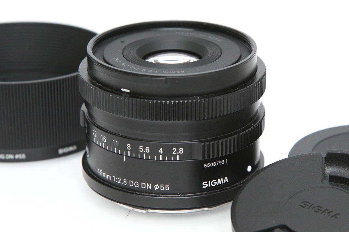 シグマの45mm F2.8 DG DN（ライカLマウント用） シグマ 45mm F2.8 DG