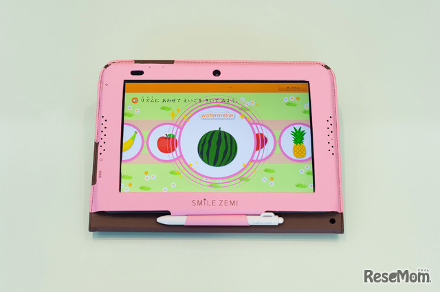 スマイルゼミだからこそ楽しめる…物語・リズム・ゲームで学ぶ幼児英語