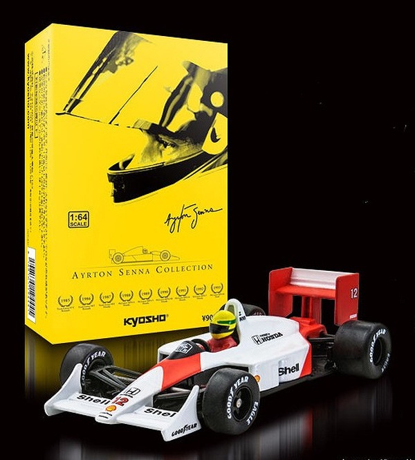京商 アイルトン・セナ ミニカーコレクション…1月29日より発売